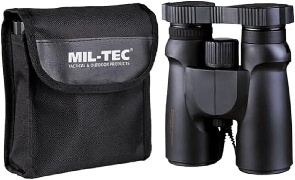Mil-Tec Unisex - Adult Binoculars-15700002 Binoculars, Black, One Size
