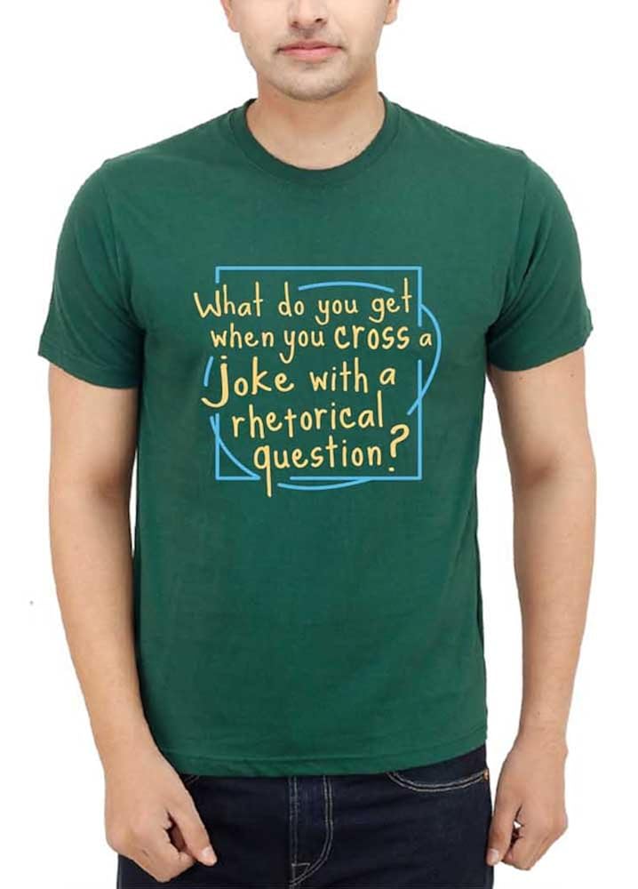 Buy Tees Rhetorical Question TShirtXL at Amazon.in