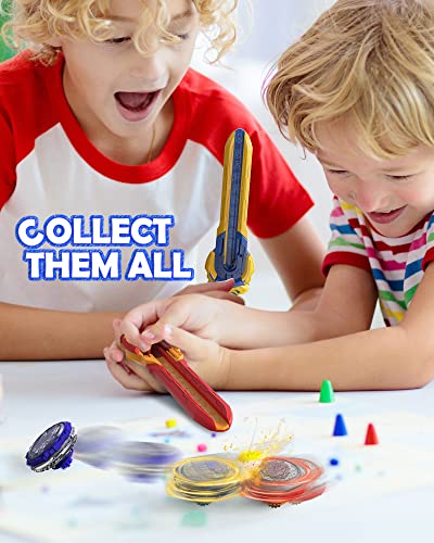 INFINITY NADO Spinning Tops Kids Metal Toy Battle Tops Spinning Tops Spinning Tops Kids Ages 5 6 7 8 9 10 11 12 Years Old Standard Pack Dream World Magic Dragon