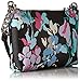 Calvin Klein Hayden Printed Saffiano Crossbody, Black/Floral