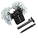 Qedertek Solar Flower String Lights, Cherry Blossom 22ft 50 LED Waterproof Outdoor String Lights for Patio,Lawn,Garden,Holiday and Festivals Decorations ( Warm White)