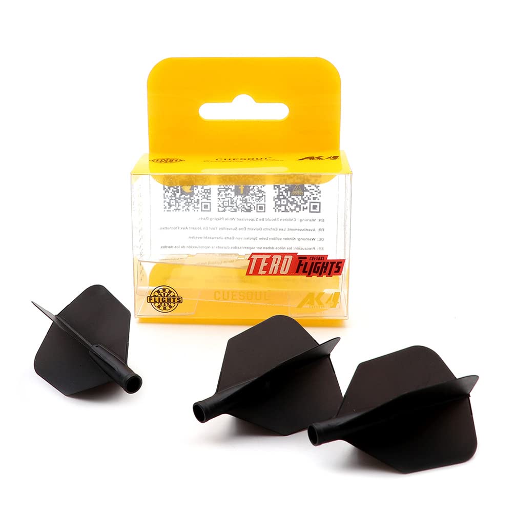 CUESOUL TERO AK4 Dart Flights Big Wing shape,Set of 3 pcs(CS-AK4+1DYS) — image 1