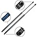 ARANA 2Pcs Liftgate Lift Supports/Rear Tailgate Lift Struts/Trunk Shocks for 2001-2006 Acura MDX, 4561