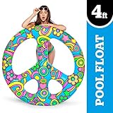 BigMouth Inc. Giant Inflatable Peace Sign Pool Float