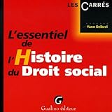 l'essentiel de l'histoire du droit social (CARRÉS ROUGE) by
