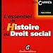 l'essentiel de l'histoire du droit social (CARRÉS ROUGE) by