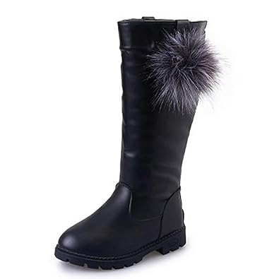 Amazon ノーブランド 子供靴 ロングブーツ スノーブーツ キッズ