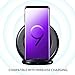 Galaxy S9 Case - Thinnest Slim Fit Black Matte Protective Samsung S9 Cell Phone Hard Plastic Ultra Thin Cover Shockproof Scratch Resistance Galaxy Case - Camera Lens - Screen Protector Tempered Glass