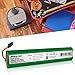 Morpilot 4000mAh Extended NiMh Battery with HEPA Fliter for Neato Botvac Series Robots Botvac 70e, 75, 80, 85 Robotic Vacuum 945-0129 945-0174(Not compatible with Neato D3 D5 D7)