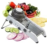 Mandoline Slicer Manual Stainless Steel Blade Adjustable Vegetable Onion Potato Slicer Food Kitchen Tools by Vinipiak