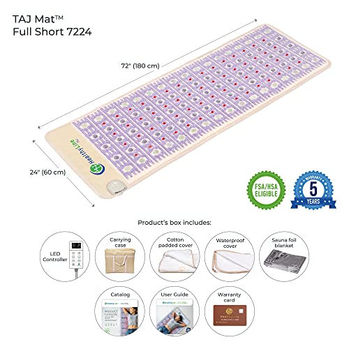 Healthyline Advanced Infrared Heating Pad FSA HSA Eligible Amethyst