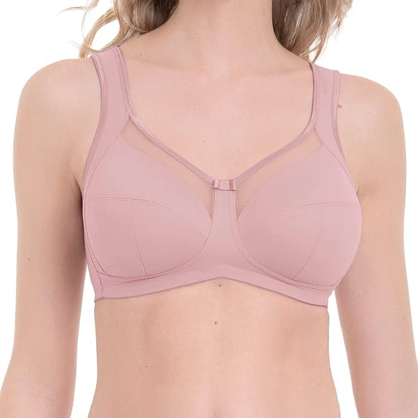 Anita Women's Non-Wired Comfort Bra 2-Pack - Havanna 5813 Seamless Lace Trim 34B - View #2