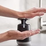 Joseph Joseph Presto Hygienic Bathroom Soap Dispenser Grey Stainless view 3