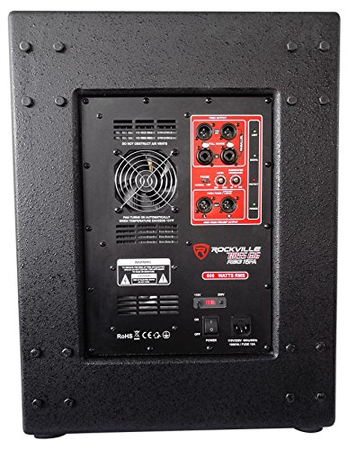 2 Rockville+RBG15FA+Active+Powered+Subwoofer