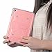 ULAK iPad Mini 4 Case, [Drop Protection] Knox Armor [Rugged Defense] Heavy Duty with Shock Absorbent [Dual Layered Hybrid Case] Built in Stand Cover for Apple iPad Mini 4 - [Pink]
