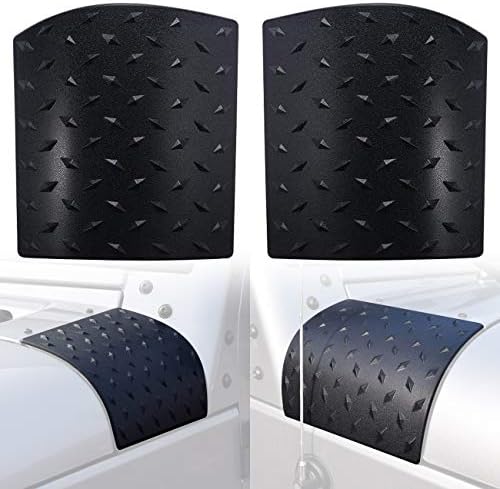 DIYTuning Cowl Body Armor for Jeep Wrangler JK JKU Unlimited Rubicon Sahara X Off Road Sport Exterior Accessories Parts 2007 2008 2009 2010 2011 2012 2013 2014 2015 2016 2017