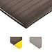 NoTrax 410 PVC Airug Safety/Anti-Fatigue Floor Mat, for Dry Areas, 2' Width x 3' Length x 3/8" Thickness, Black