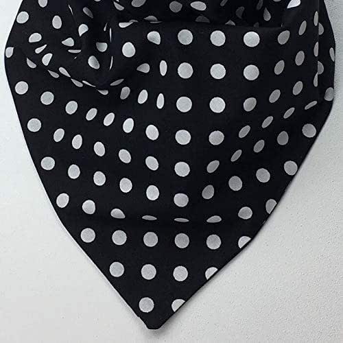 black and white dog bandana