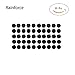 Rainforce Flat Wire Cube Plastic Connectors snap mesh Organizer Grid New! Flat (50, Black)