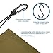 Terra Hiker Nylon Hammock, Lightweight Hammock, Portable Hammock, Straps & Carabiners Included, for Backpacking, Camping, Travelling, Beach, Yard