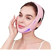 Uytrrsvd V-Line Lifting Chin Strap for Sleeping - Double Chin Reducer & Jawline Shaper for Women, Reusable Face Slimming Mask with Adjustable Strap