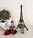 Juvale 15 Inch Eiffel Tower Statue Decor for Centerpiece Table Decoration