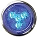 TH Marine LED-51828-DP Puck Light, 3-Inch, Stainless Steel/Blue