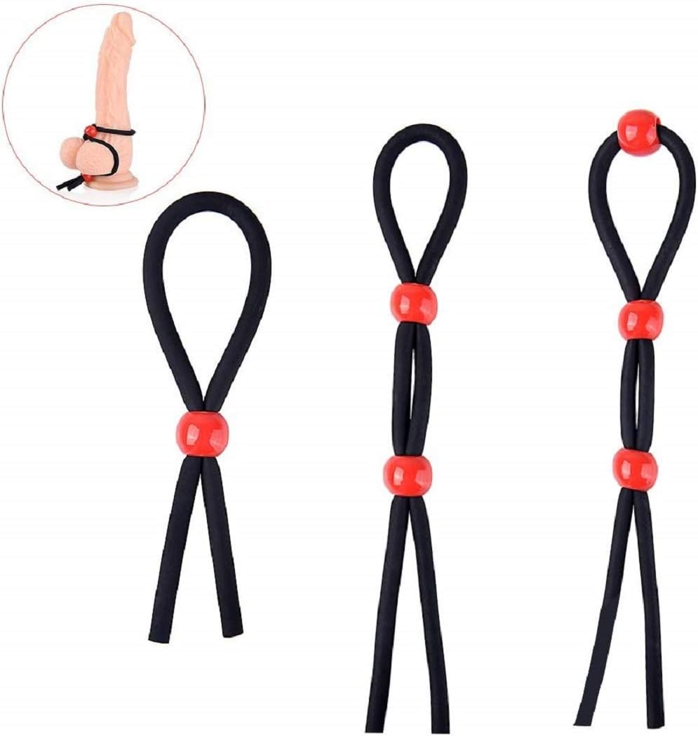 MGBRIS 3 Pcs Ạdjustable Cọck Rịng Sẹt - Cọok Rịngs for Mẹn for Sẹx - Rịng Pẹnisrịng Cọck Basịc Sịlicone Masturabatọr Duạl