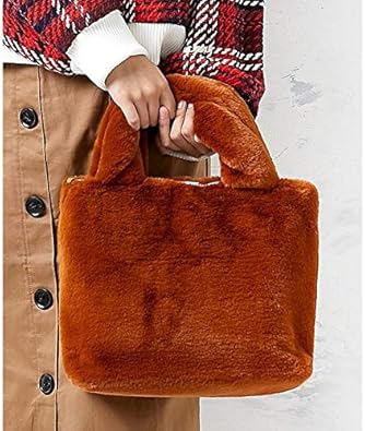 Amazon Base Base 2way ふわふわフェイクファートートバッグ キャメル Base ベース レディースバッグ 財布