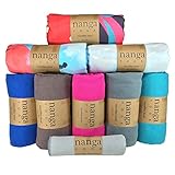 Hot Yoga Towel – Mat Sized, Non Slip, and Absorbent for Bikram, Ashtanga, Hatha Yoga (Pink)