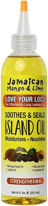 Jamaican Mango & Lime Island Oil 237ml Scalp Nourish Lock Strengthen Sulphate view 1