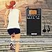 AM FM Radio - Portable Radio with Alarm Clock and Sleep Timer, Digital Tuning Stereo Radio with 3.5mm Headphone Jack for Walking Jogging Gym Camping (Black)