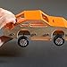 Stanley Jr Custom Orange Race Car - DIY Woodworking Model Kits for Kids - Easy to Assemble Race Car Building Set - Wood Race car Kit - Wooden Crafts - Paint & Decals Included