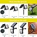 Solar Lights, 2-in-1 Waterproof Outdoor Solar Landscape Spotlights Adjustable Wall Light Landscape Light Security Lighting Dark Sensing Auto On/Off for Patio Deck Yard Garden Driveway Pathway (2 pack)