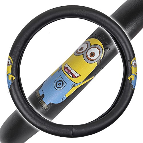 Despicable me - minion stuart waving - deluxe car 1 piece steerin…