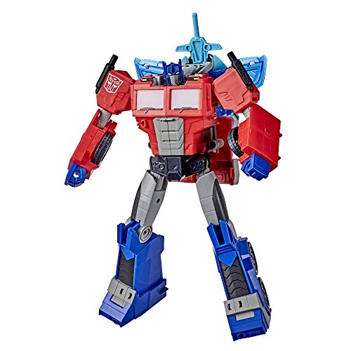 Transformers Bumblebee Cyberverse Adventures Battle Call Officer Optimus Prime, stimmenaktivierte Lichter und Sounds – Bild 3