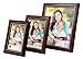 kieragrace Kylie Picture Frame, 5 by 7 Inch, Brown with Gold Line