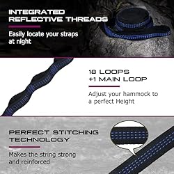 Camping Hammock, Portable Hammocks with Mosquito