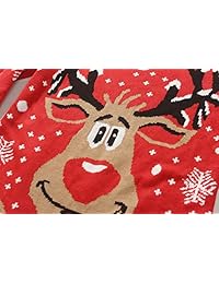 SSLR Big - Sudadera de Navidad con cuello redondo