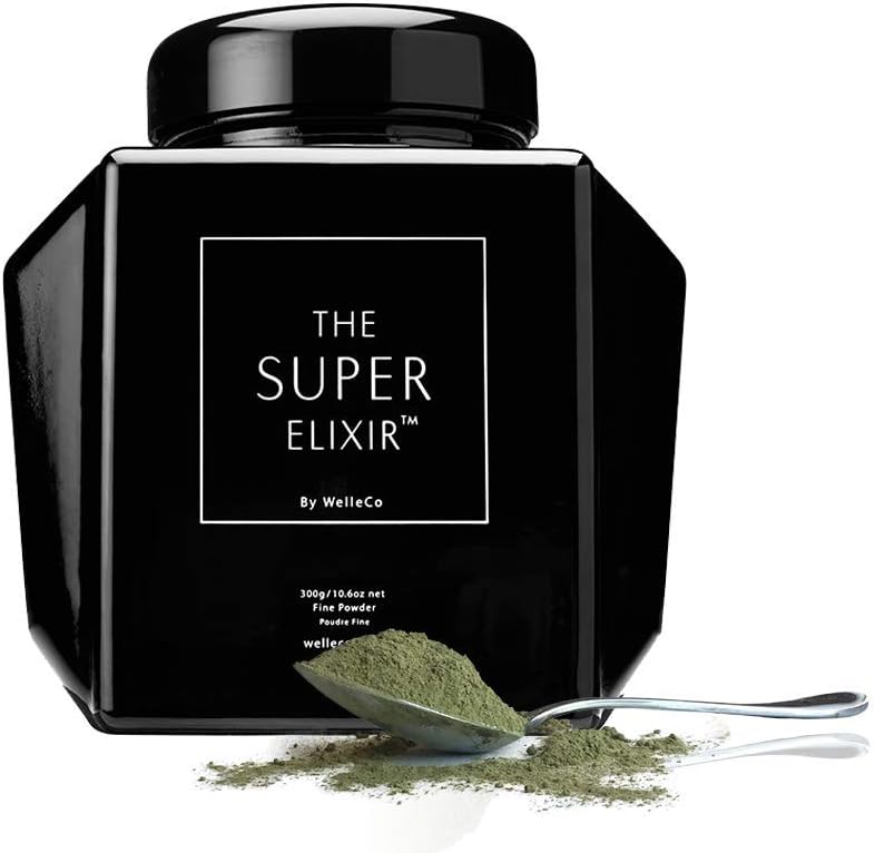 WelleCo Natural Super Elixir Greens, Original 300g Caddy