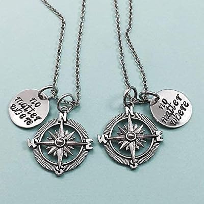 Buy Best friend necklace, no matter 