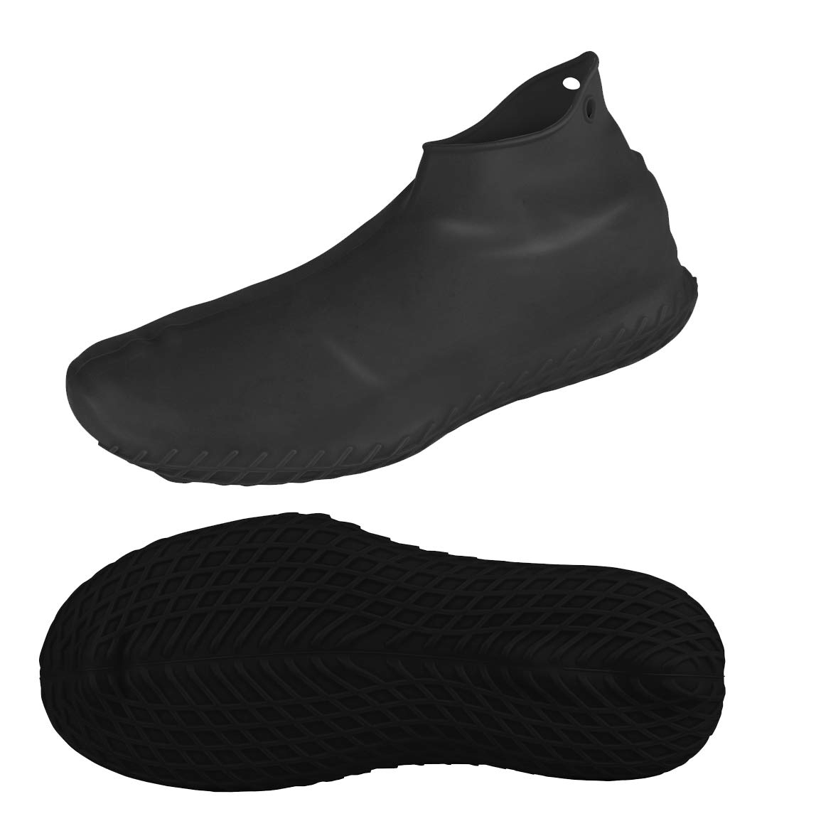 Photo 1 of LEGELITE Reusable Silicone Waterproof Shoe Covers, No-Slip Silicone Rubber Shoe Protectors for Kids,Men and Women