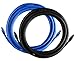 Cat 6 Ethernet Cable 25 Ft 2 Pack, Cat 6 Cable Outdoor&Indoor, High Speed 10Gbps Internet Network Cable, Cat6 Ethernet Patch Cable Long, Computer LAN Cable for Router, Modem, PS4/5 - Blue & Black