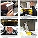 Beinhome Car Sun Visor Extender 2 in 1 Anti-Glare Visor Sun Blocker for Day and Night Driving Universal Fit for All Cars, SUVs, Trucks