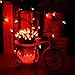 Brizled Orange Halloween Lights, 21.3ft 100-ct Incandescent String Lights Connectable, UL Certified, Black Wire Mini Light Set for Indoor & Outdoor Decorations, Holiday, Christmas