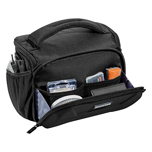 PEDEA SLR-Kameratasche "Guard" Schultertasche Messenger Kameratasche Umhängetasche Kamera Tasche mit Regenschutz, Tragegurt und Zubehörfächern – Bild 6