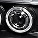 Spec-D Tuning 2LHP-GKEE93JM-TM Jeep Grand Cherokee Black Halo Projector Headlights