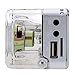 Docooler Mini Digital Portable Music MP3/4 Player Micro SD/TF USB Disk Speaker FM Radio Silver