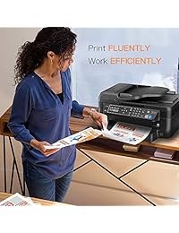 E Jet REMANUFACTURADO PARA EPSON 126 t126 cartucho de tinta uso con Epson WorkForce 435 520 545 635 645 630 WF 3520 wf 3530 WF 3540 WF 7010 WF 7510 WF 7520 impresora (10 unidades)