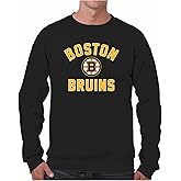 Wright & Ditson Adult NHL Gameday Crewneck Sweatshirt - Pre-Shrunk Fleece Blend - Officially Licensed Unisex Hockey Pullover